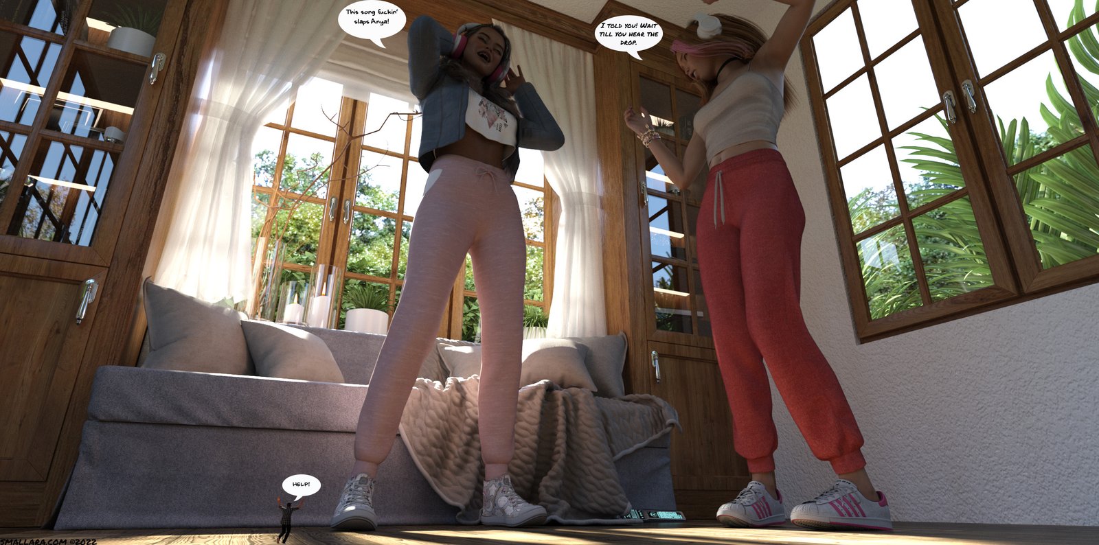Shrunk@Home Episode 1: A Giantess Story