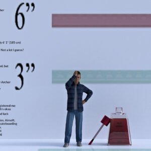 Dusty Archer-Robinson Measure and Character
