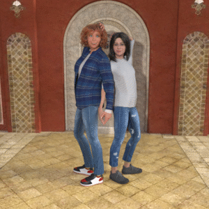 Sophie and roni