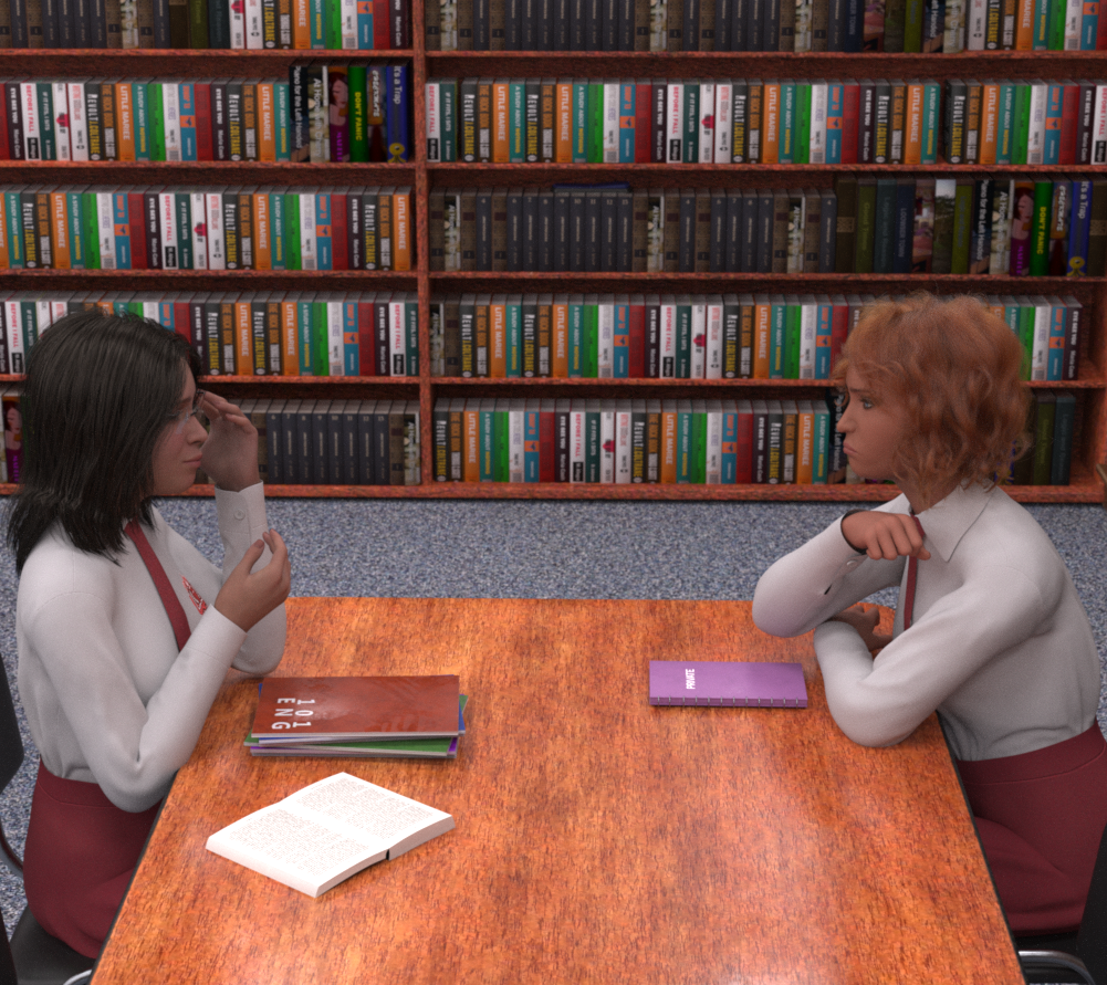 Roni and Joey Chapter 36 Girl Talk