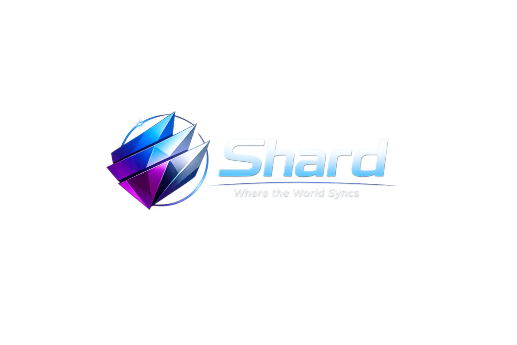 Vibrant Shard logo design