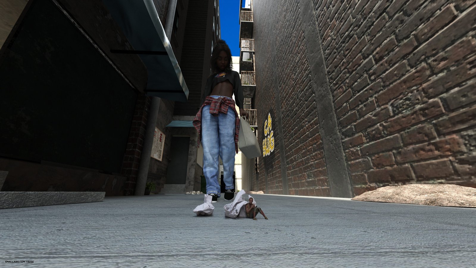 Daz Studio 6 Test 1 Pam Figure