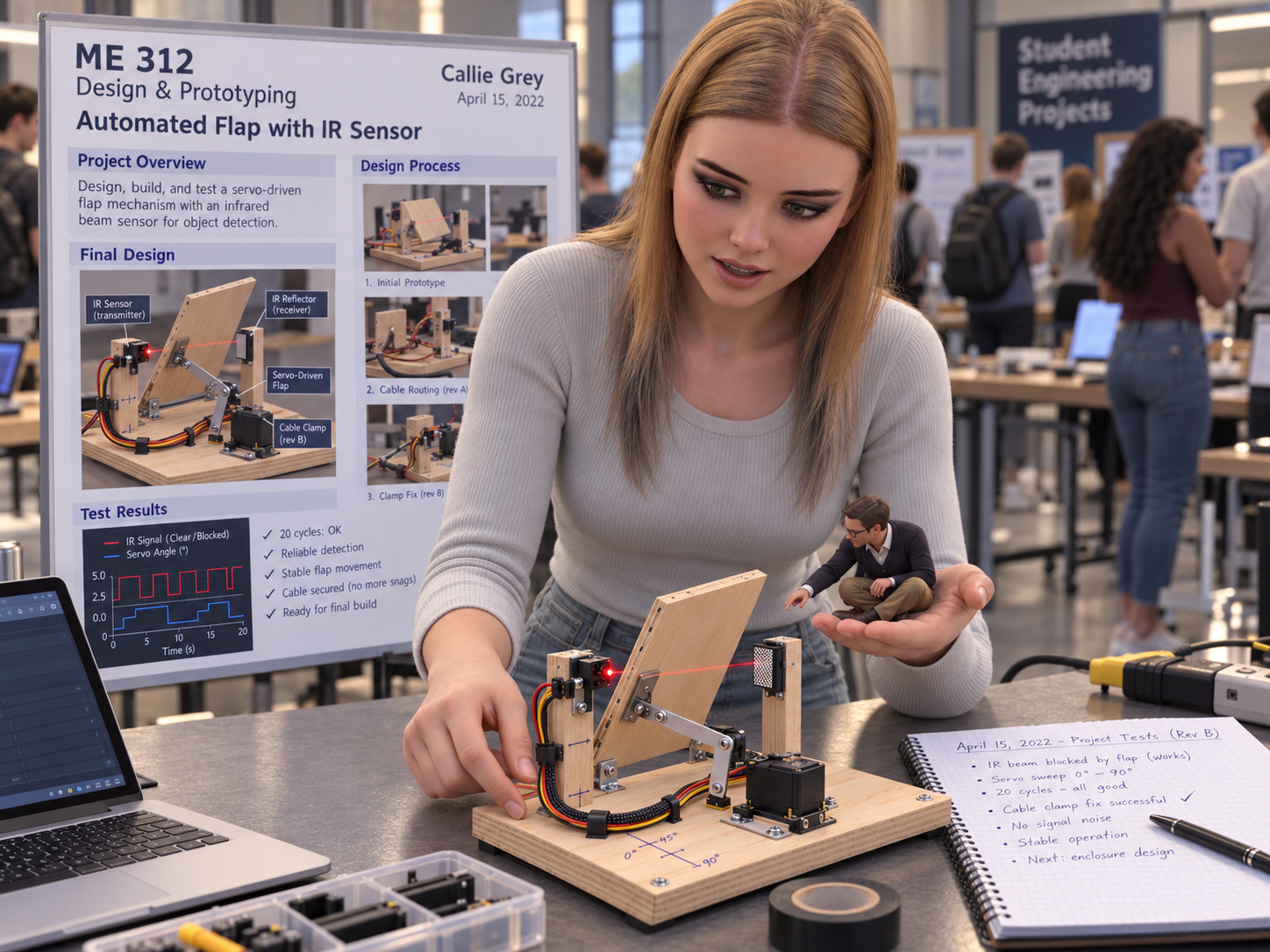 Engineering Expo Tiny Engineer, Big Prototype
